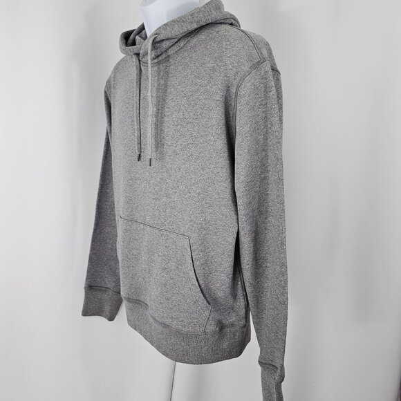American Eagle Men's Grey Long Sleeve Pouch Front Hooded Pullover Size M NWOT - Picture 5 of 15